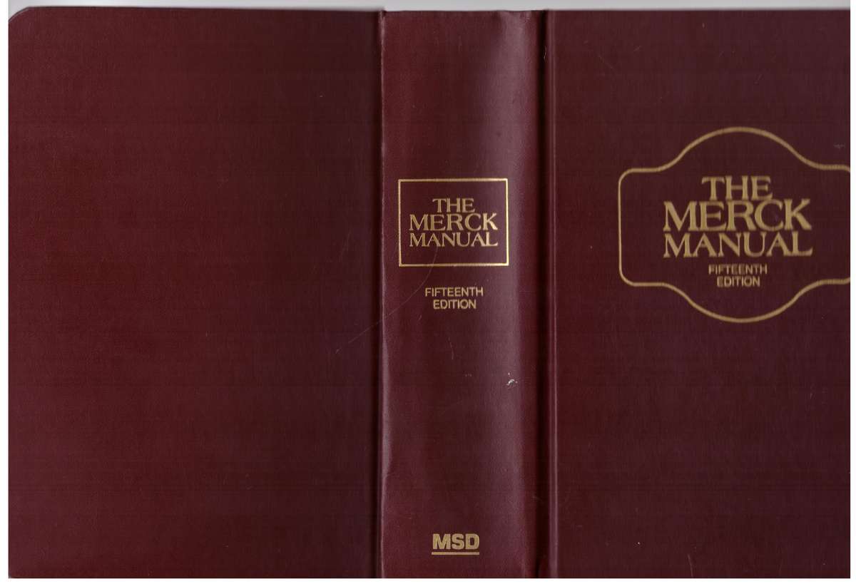 The Merck Manual of Diagnosis and Therapy