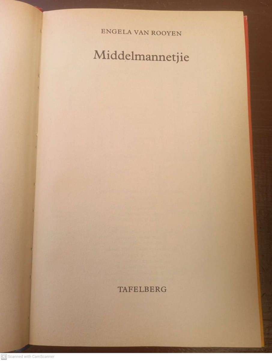 Middelmannetjie - Engela Van Rooyen