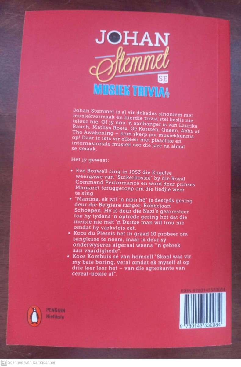 Johan Stemmet Se Musiektrivia