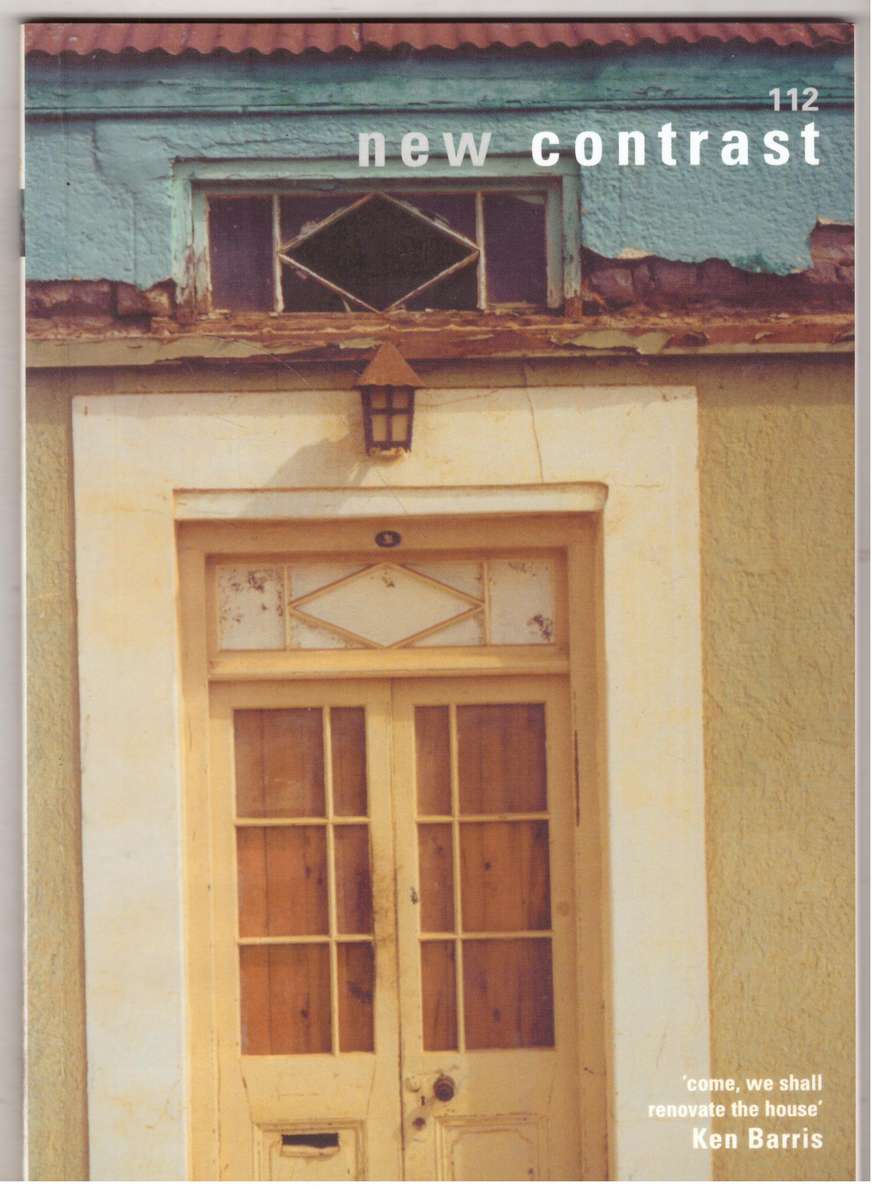 New Contrast 112 - Volume 28, Number 4, Spring 2000