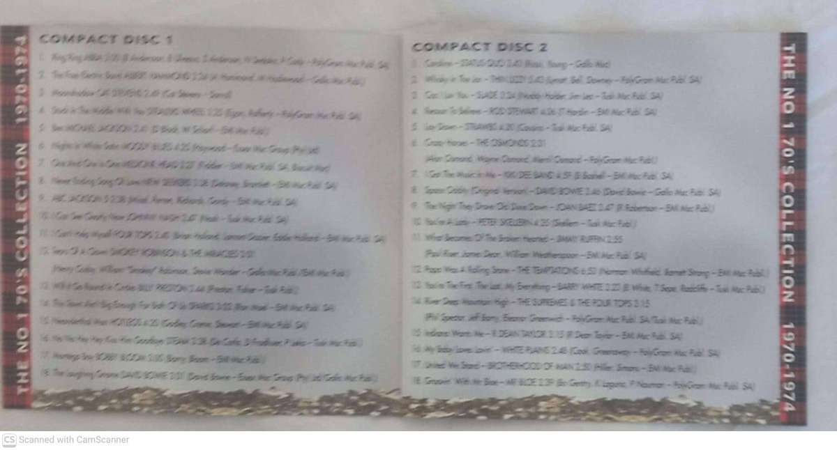 Various -- The No 1 70's Collection (1970-1974)