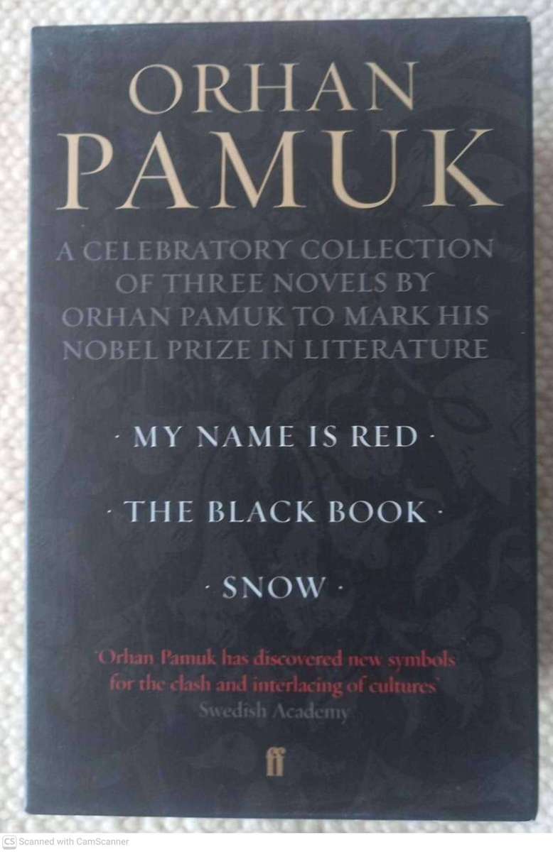 Orhan Pamuk Box Set: My Name is Red, Snow, and The Black Book