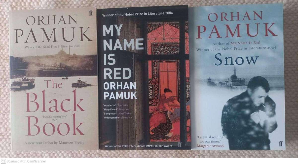 Orhan Pamuk Box Set: My Name is Red, Snow, and The Black Book