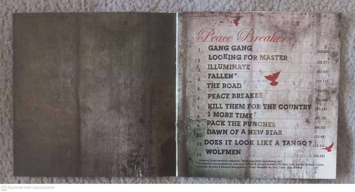 Springbok Nude Girls -- Peace Breaker (CD)