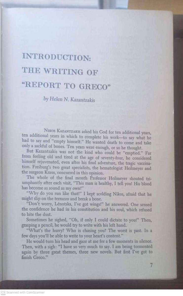 Report to Greco  --  Nikos Kazantzakis