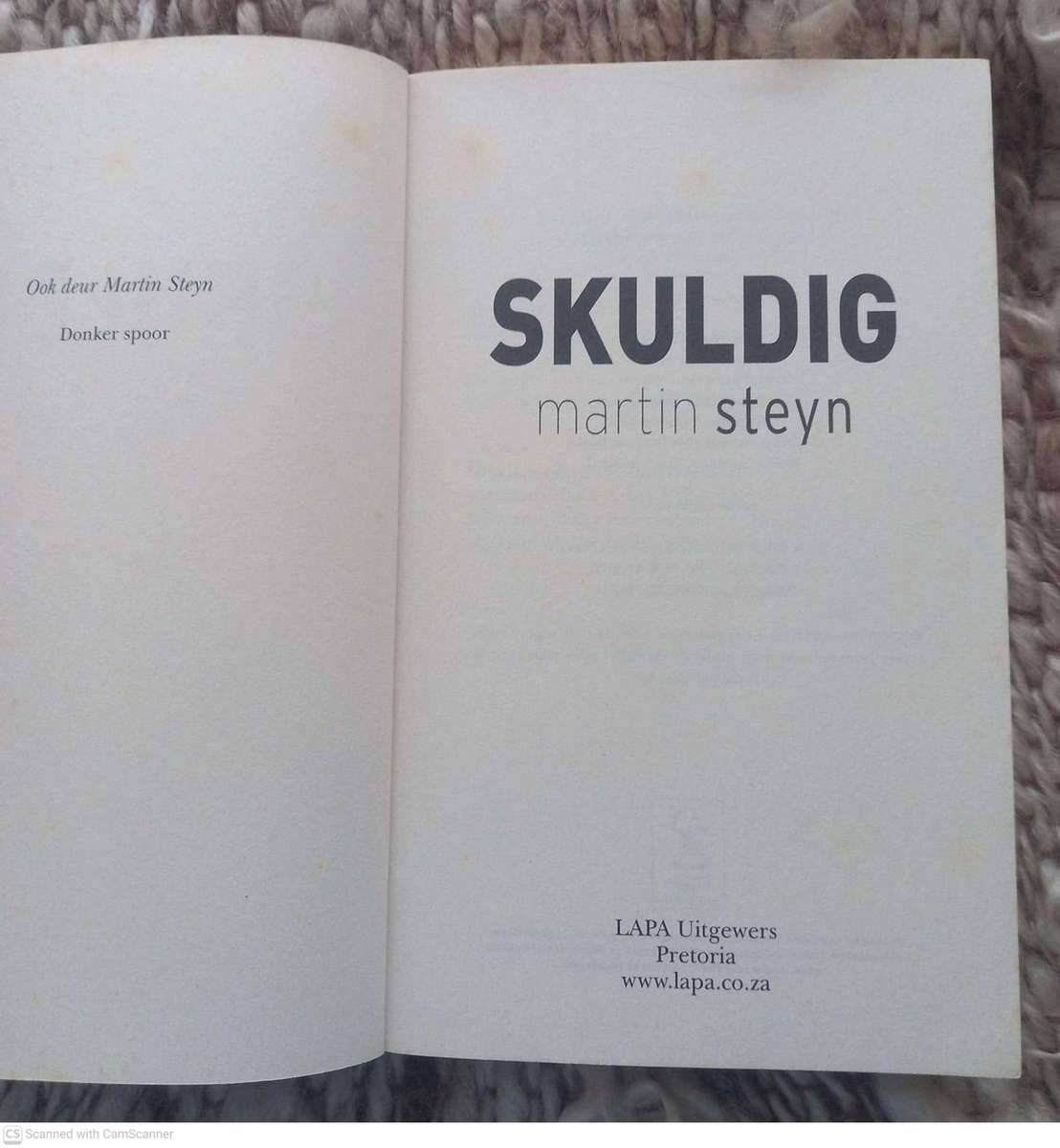 Skuldig -- Martin Steyn