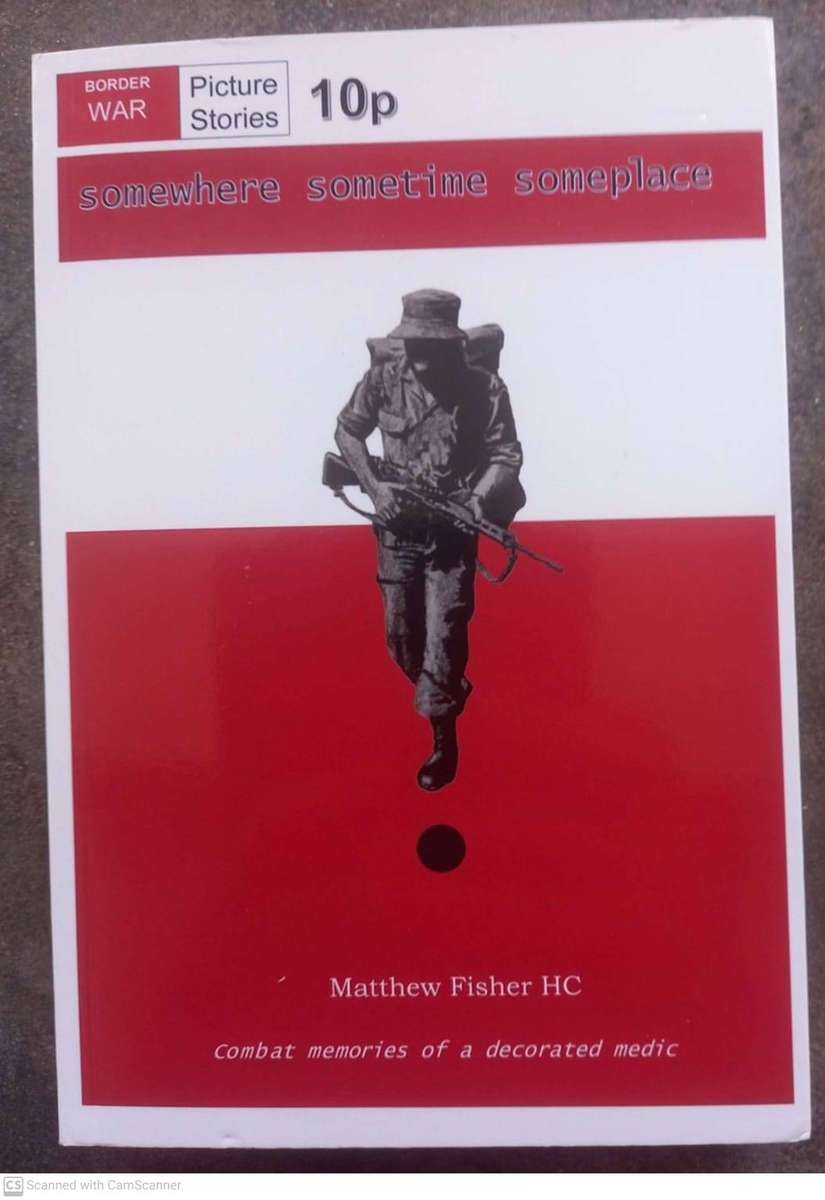 Somewhere Sometime Someplace --  Matthew Fisher HC  *Signed*