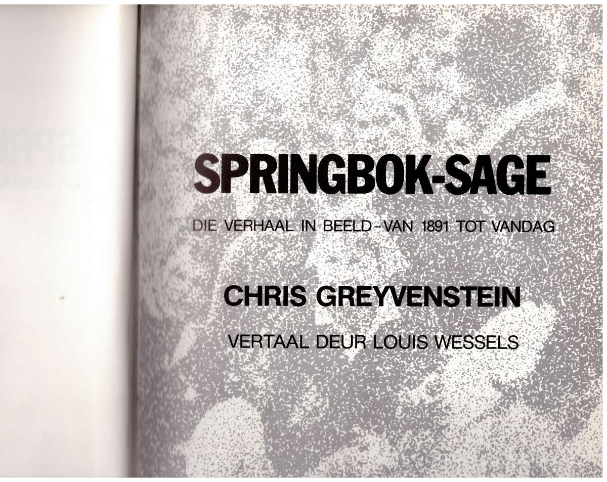 Springbok-sage -- Chris Greyvenstein