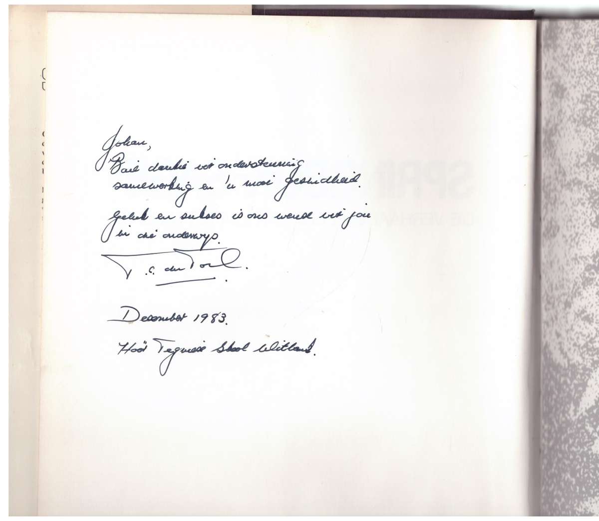 Springbok-sage -- Chris Greyvenstein