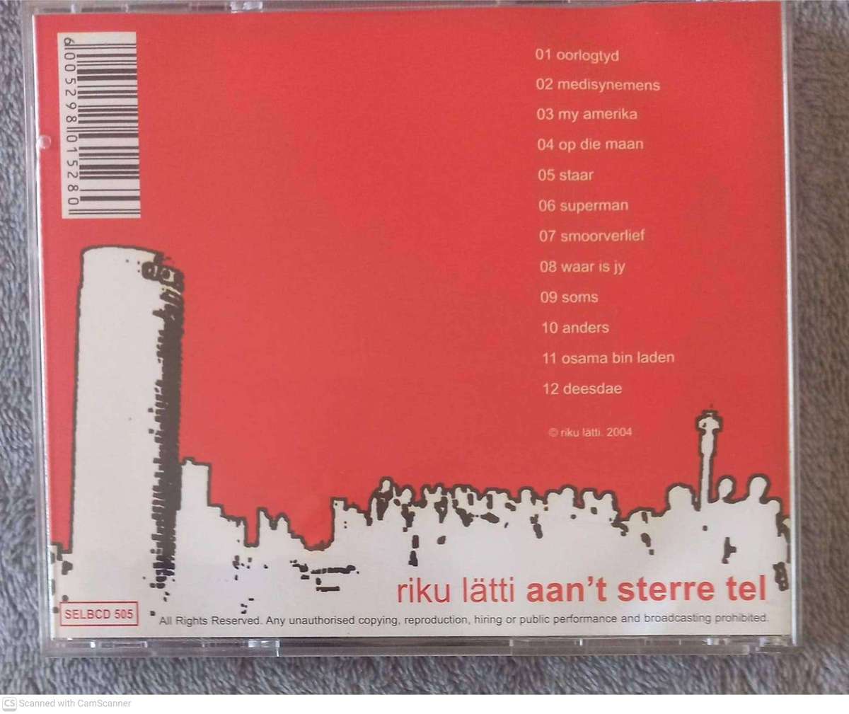 Riku Lätti -- Aan't Sterre Tel (CD)