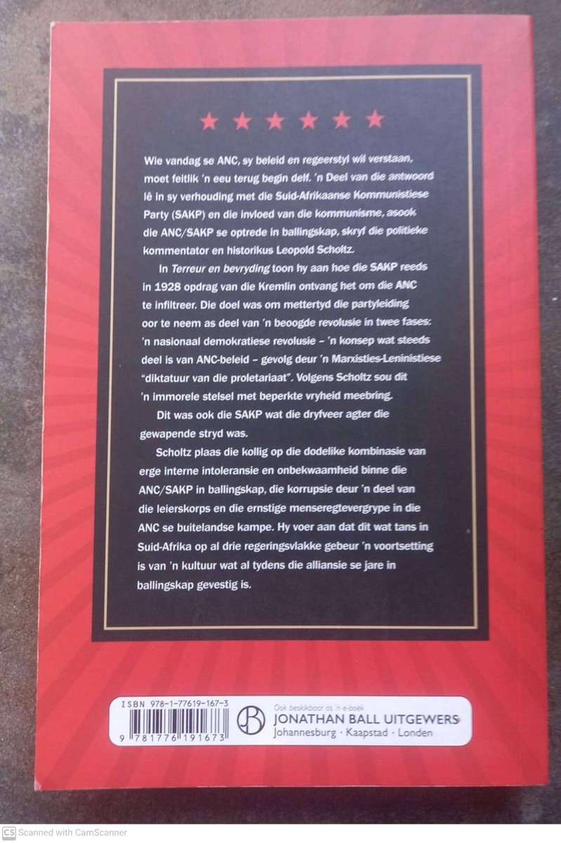 Terreur en Bevryding - Leopold Scholtz