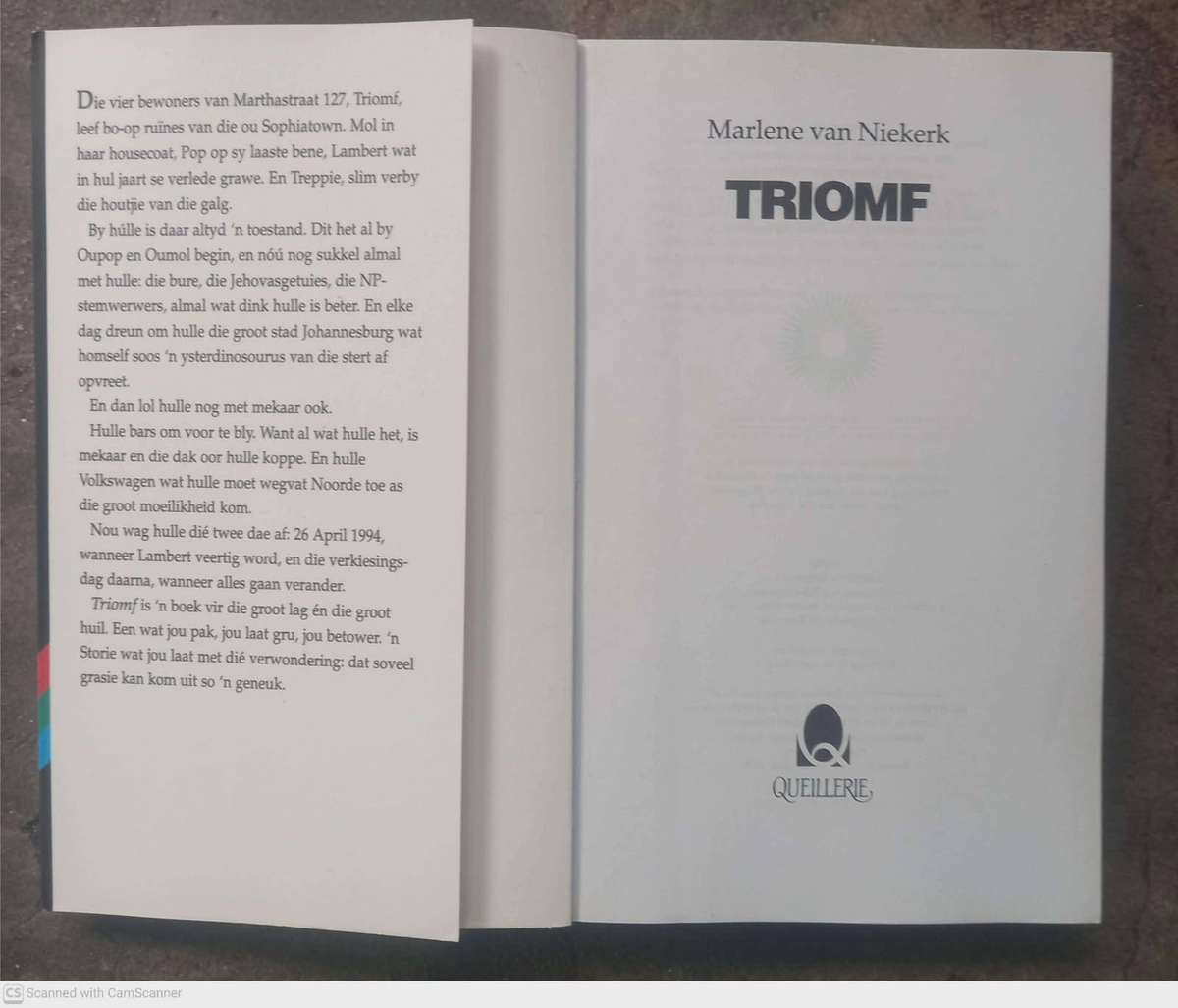 Triomf -- Marlene van Niekerk