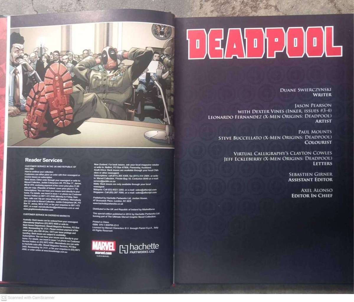 Deadpool: Wade Wilsons War (Marvel Ultimate Graphic Novels Collection, Vol. 63)