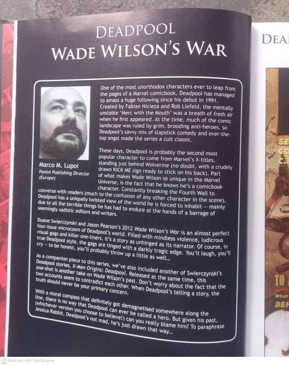 Deadpool: Wade Wilsons War (Marvel Ultimate Graphic Novels Collection, Vol. 63)