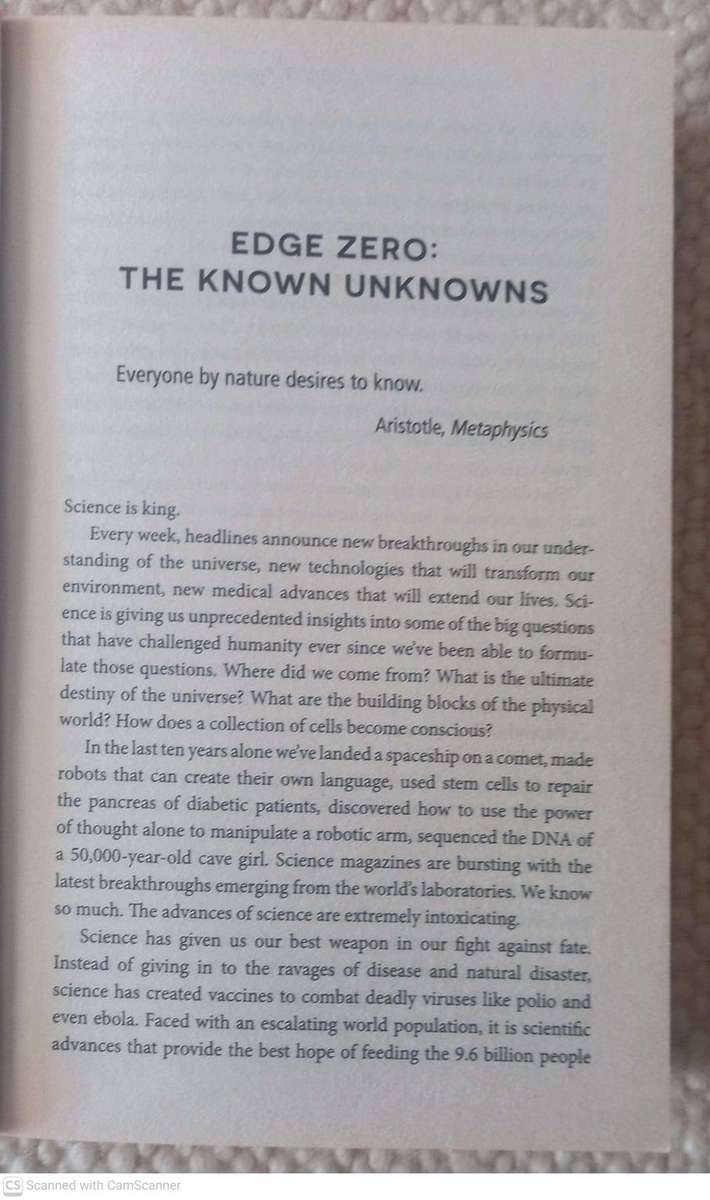 What We Cannot Know: From consciousness to the cosmos -- Marcus du Sautoy