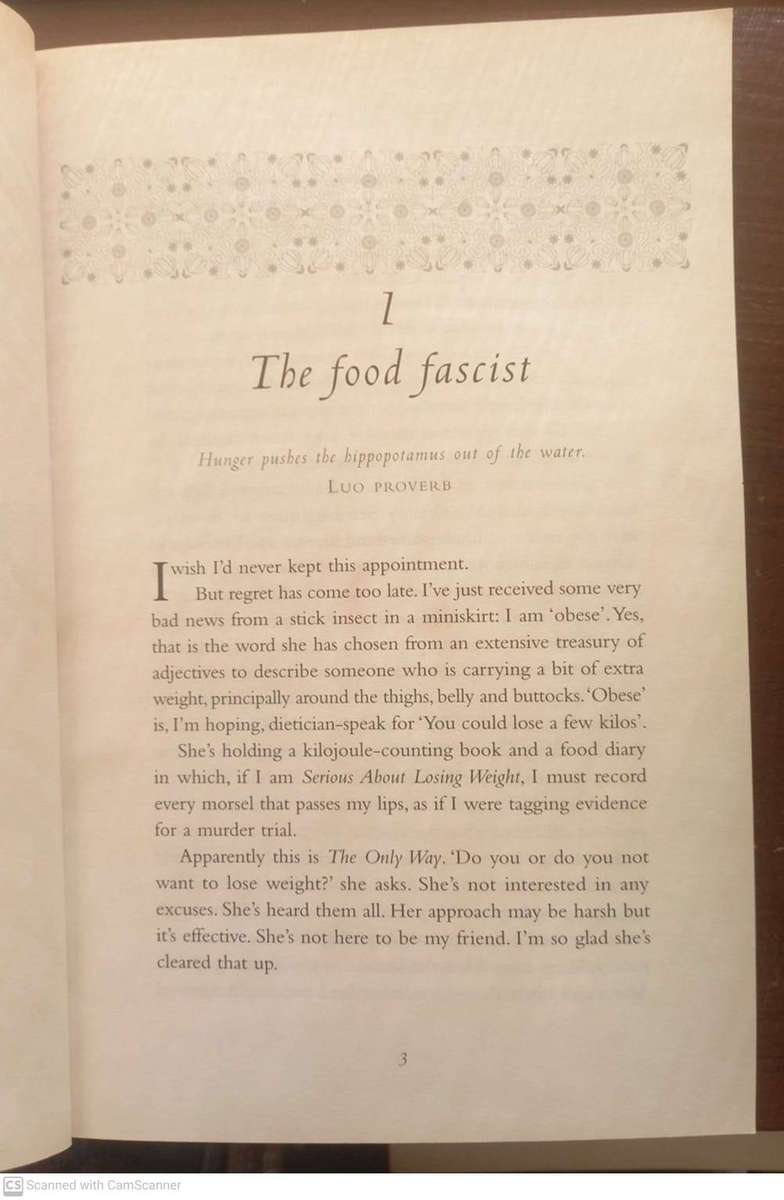 When Hungry, Eat  --  Joanne Fedler