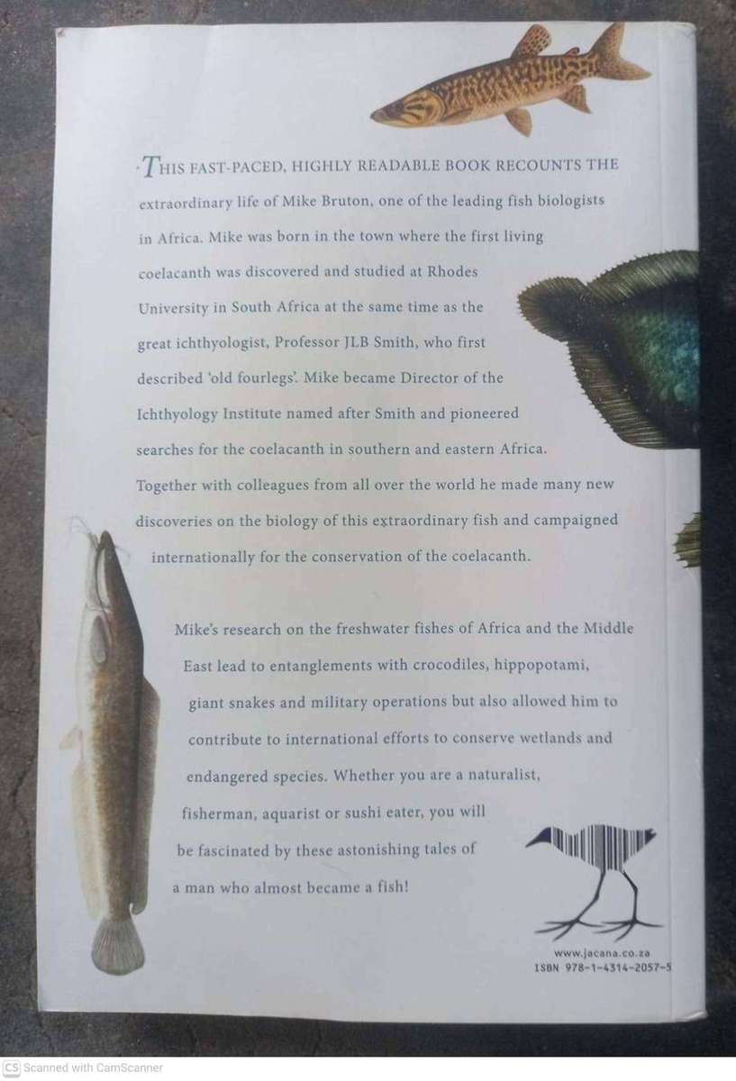 When I Was a Fish: Tales of an Ichthyologist. -- Mike Bruton