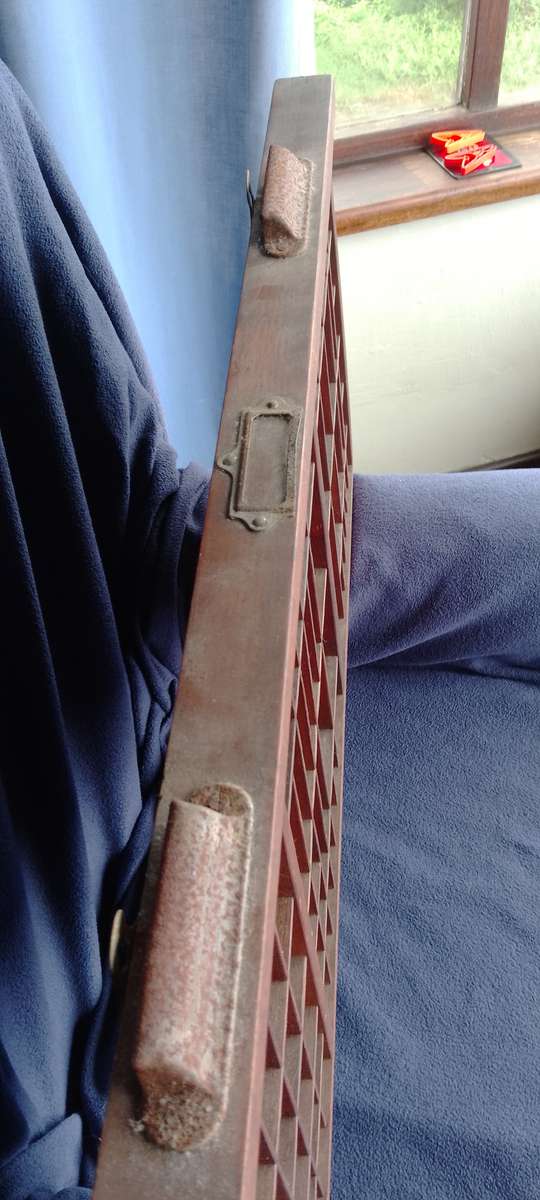 A VINTAGE WOODEN PRINTER'S TRAY