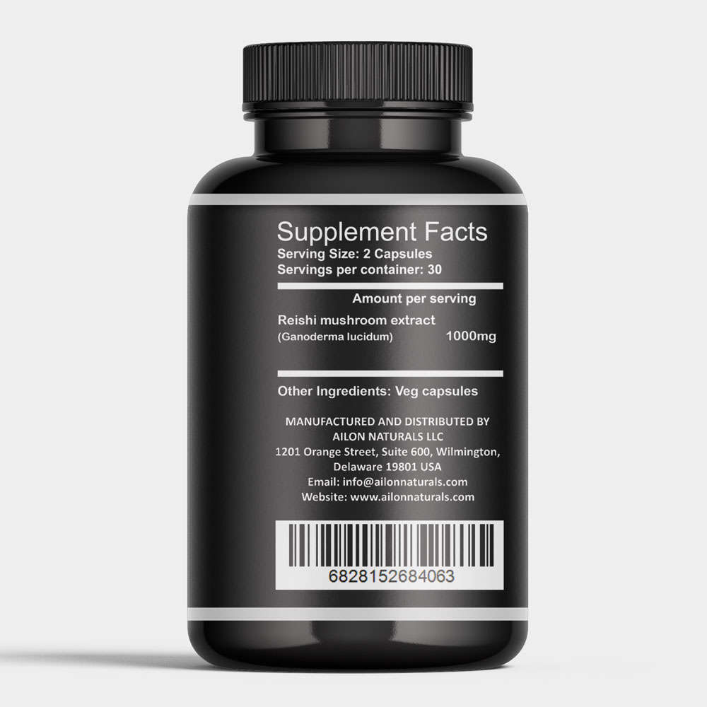 Reishi Mushroom Extract (60 caps)
