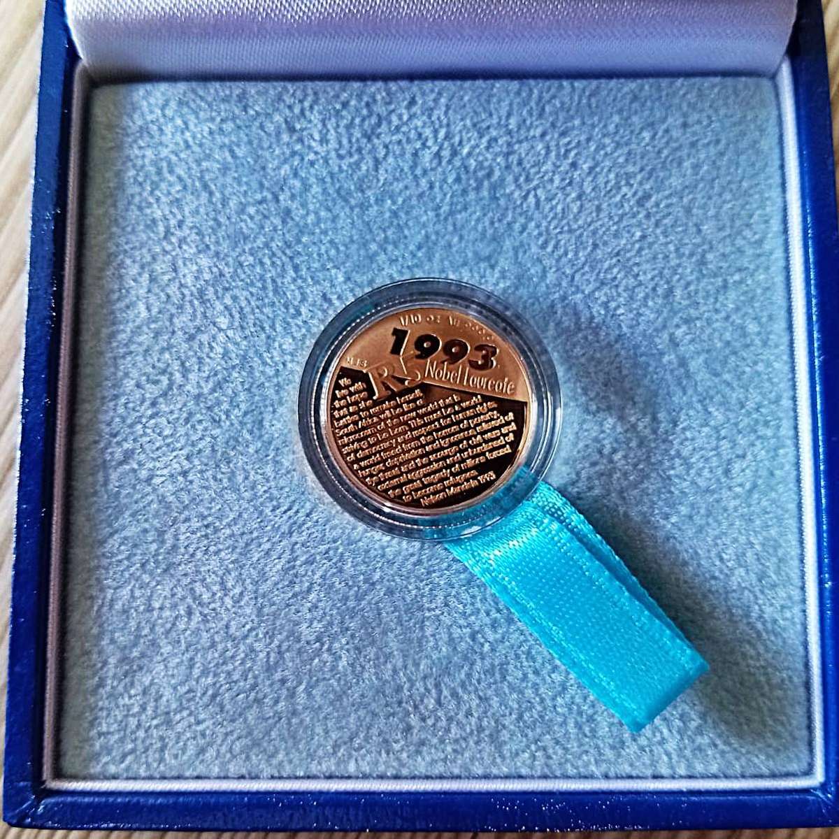 2007 GOLD Proof - R5 Protea Nobel Louriate - Toz