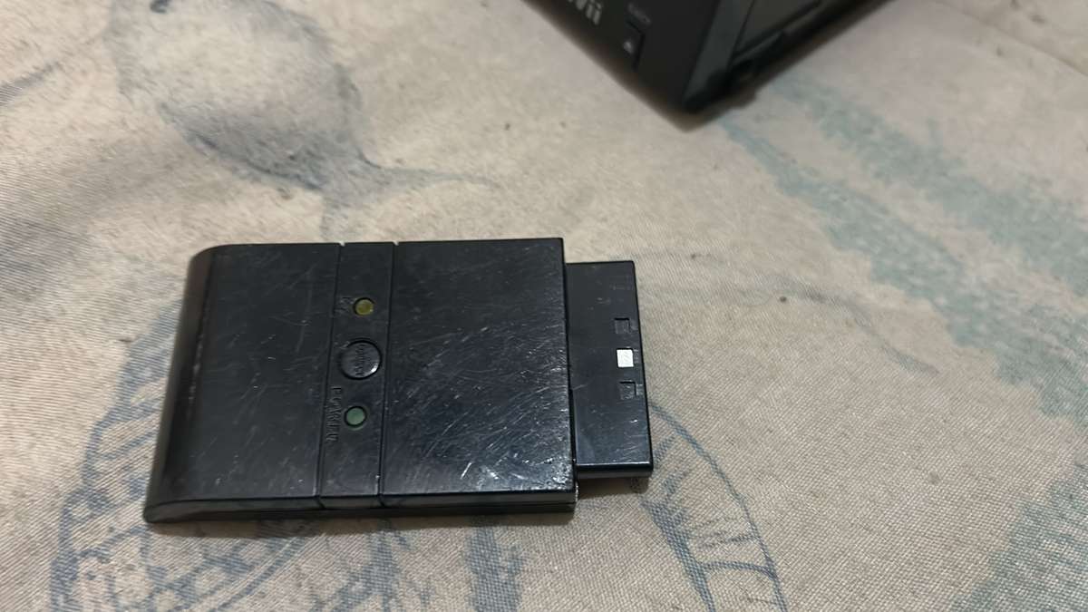 Nintendo Wii model RVL-101 with wireless remote receiver