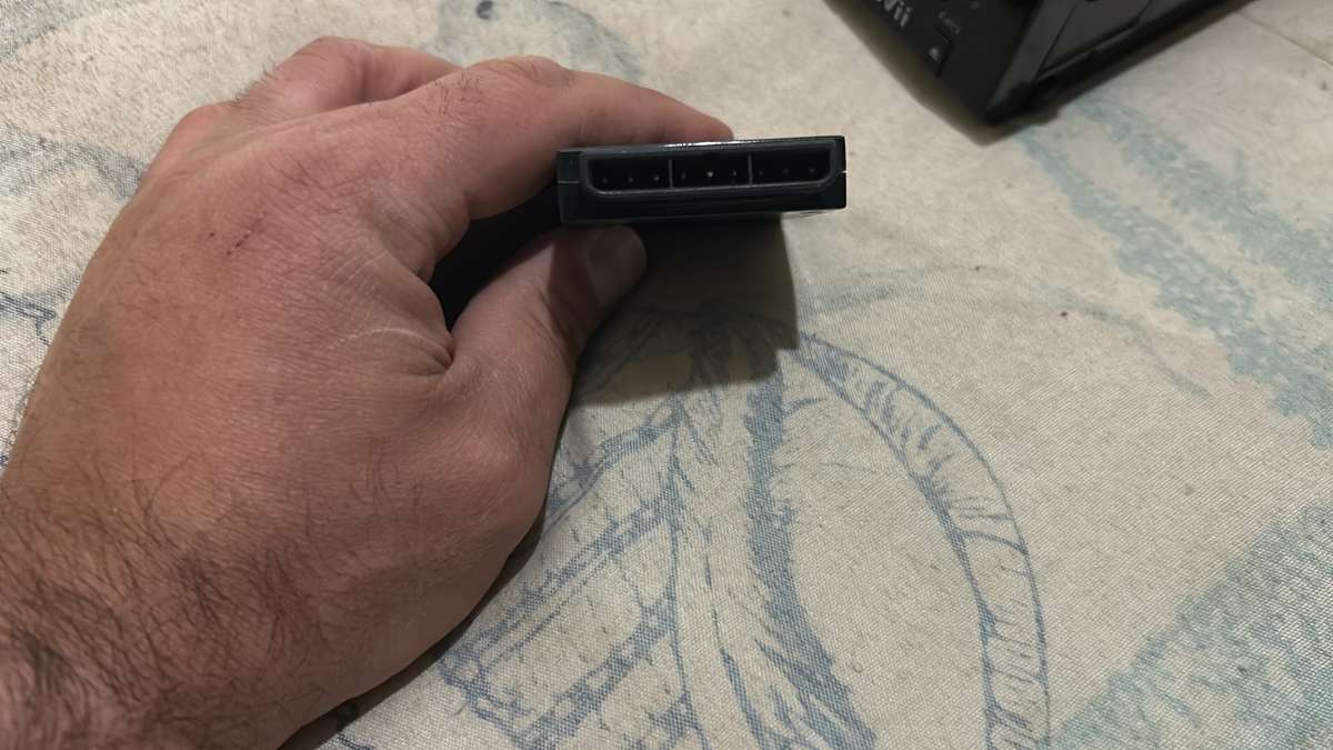 Nintendo Wii model RVL-101 with wireless remote receiver