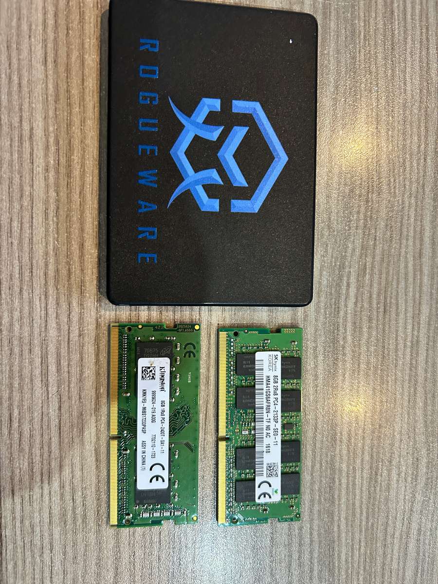 RAM and SSD