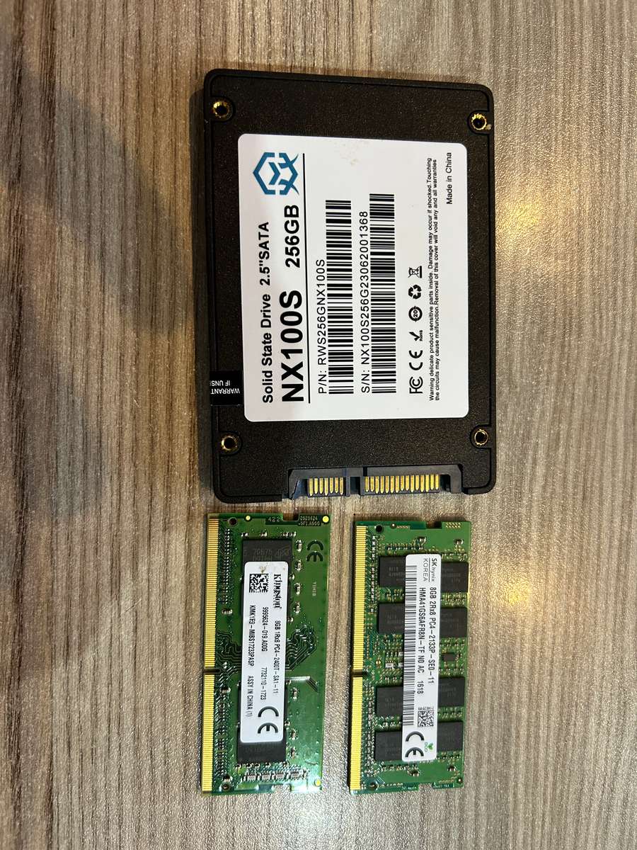 RAM and SSD