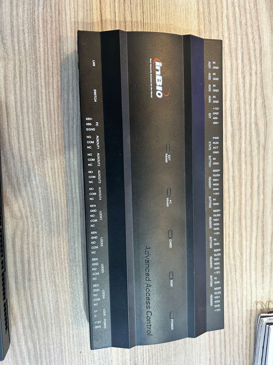 2 x InBio Access Control panel - Read description