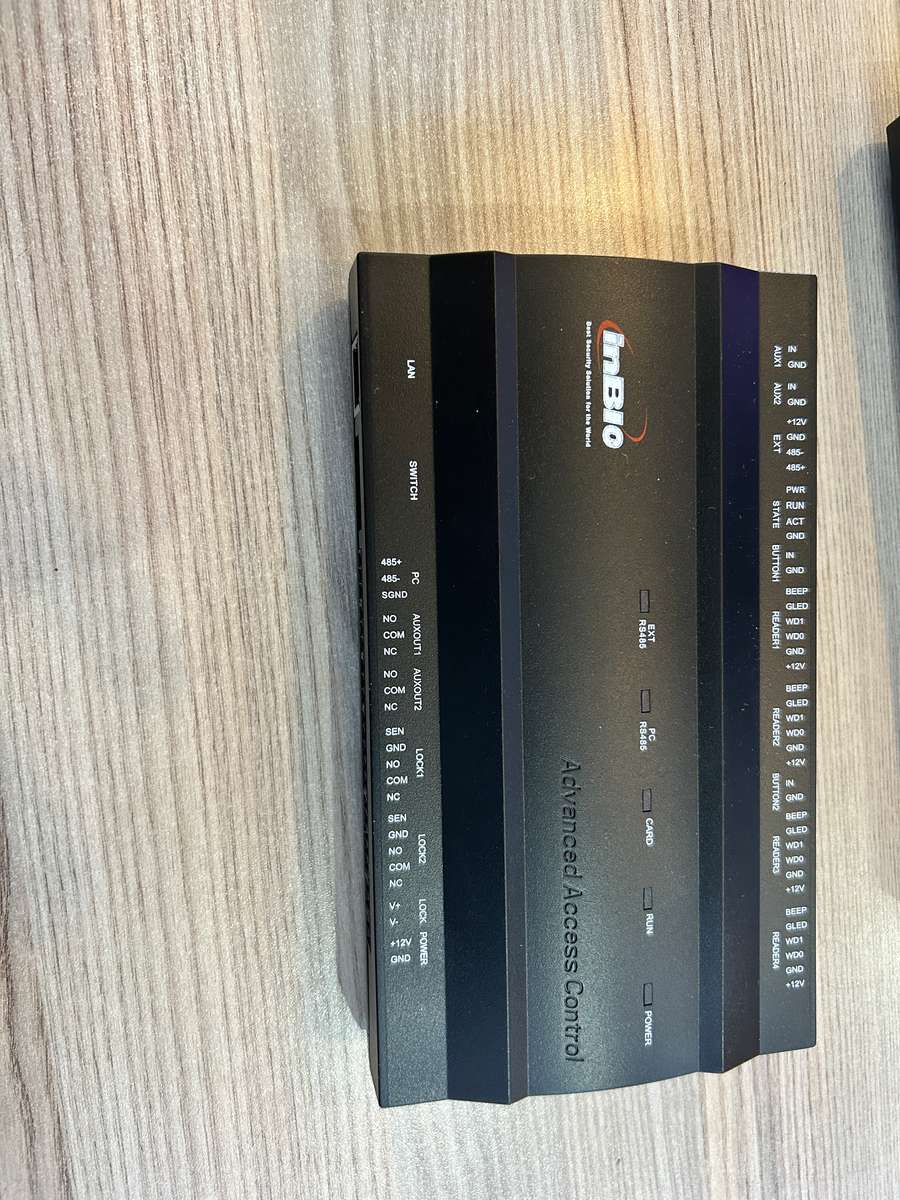 2 x InBio Access Control panel - Read description