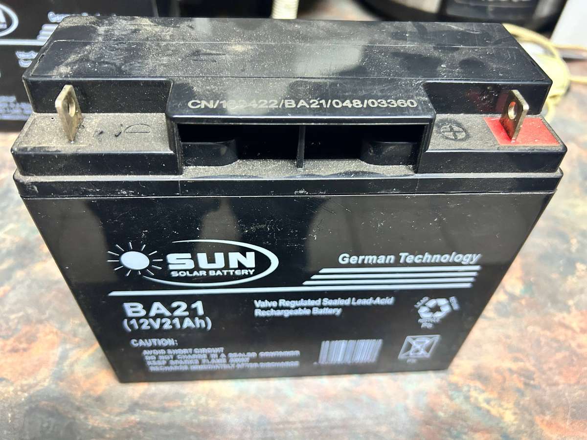 Sun solar battery 12V21Ah
