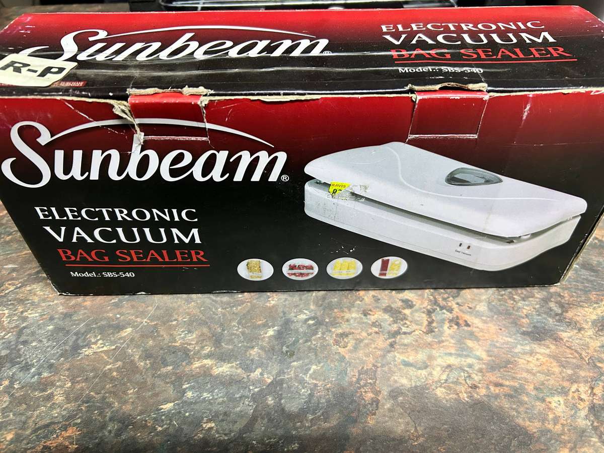 Sunbeam electronic vacuum bag sealer - Faulty hinge