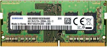 Samsung SODIMM DDR4 4 GB Laptop Ram (M471A5244CB0)