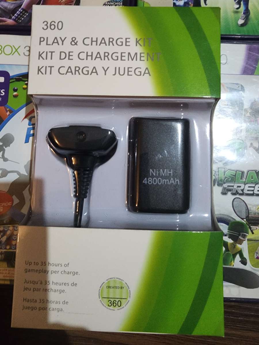 Rechargeable  x360 batteries with charging cord
