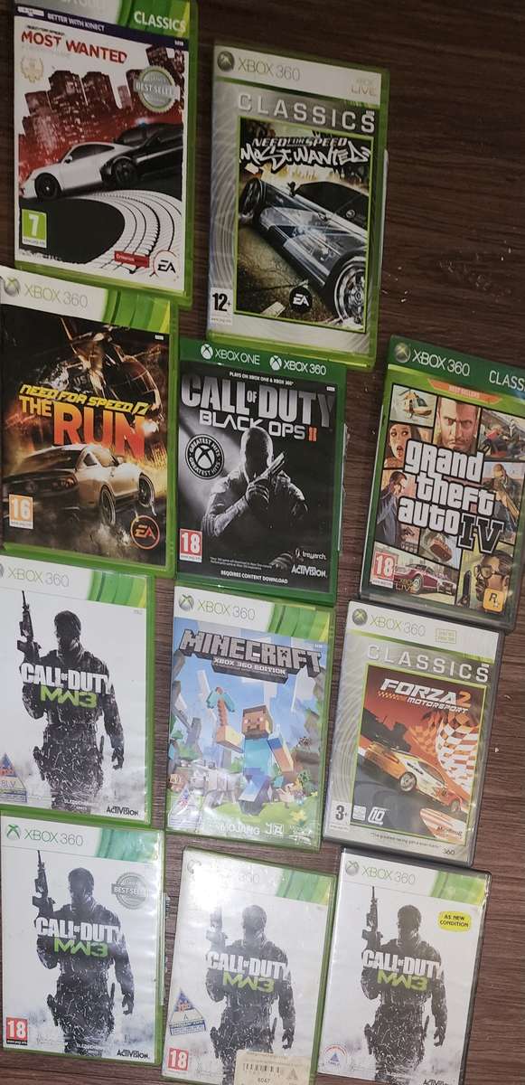 11 xbox 360 games bundle