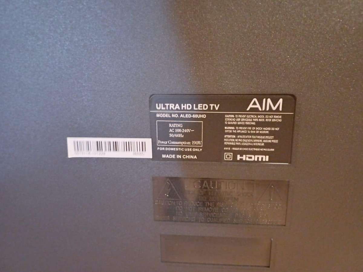 AIM 60" UHD LED TV