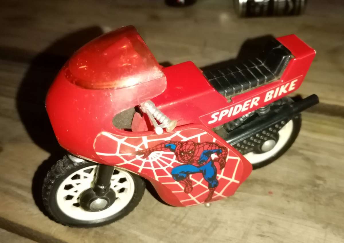 Spiderman Buddy L Bike Vintage