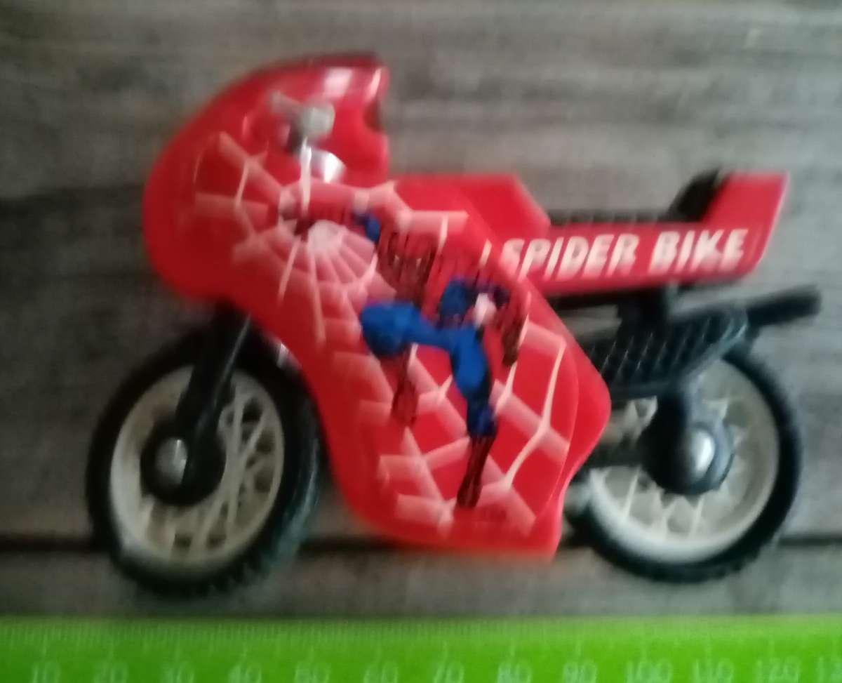 Spiderman Buddy L Bike Vintage