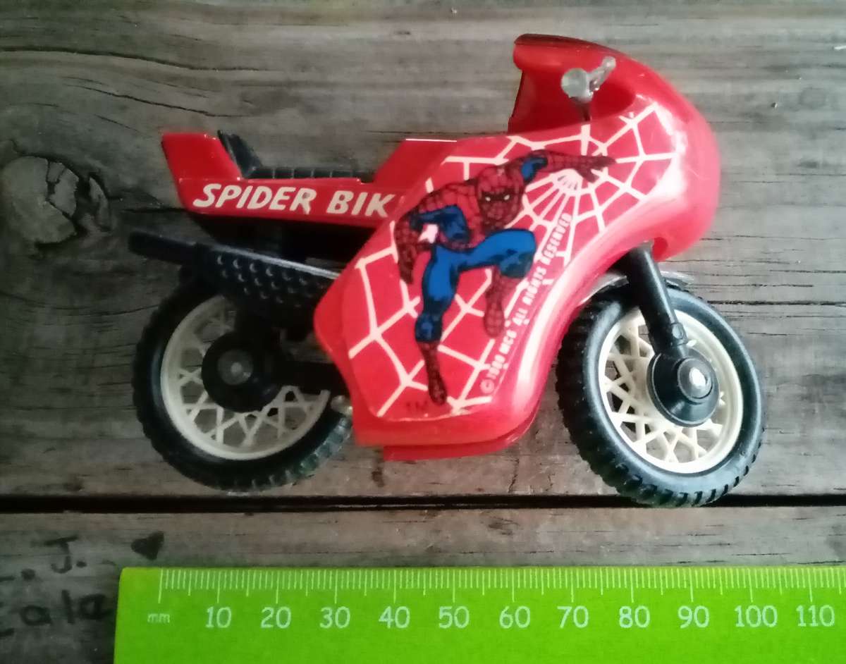 Spiderman Buddy L Bike Vintage