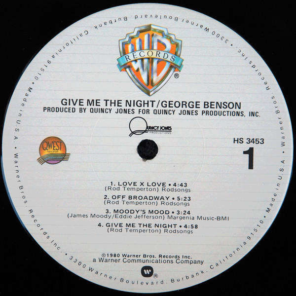 George Benson  Give Me The Night - Vinyl