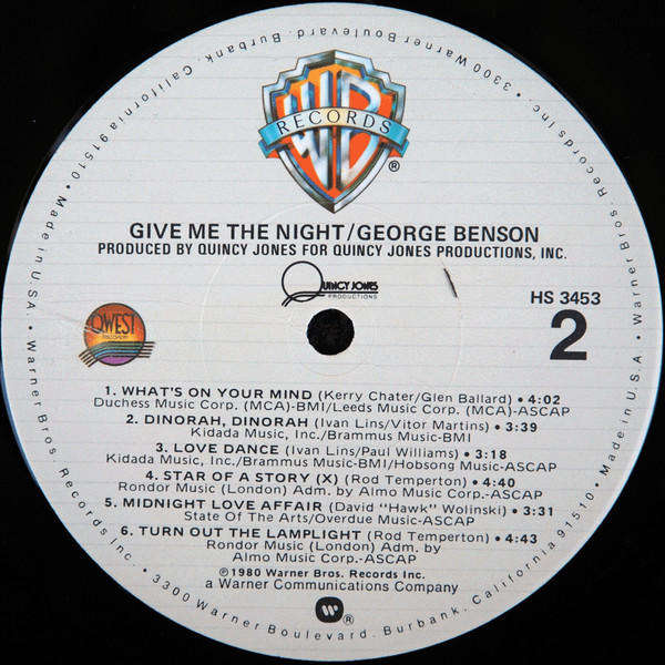George Benson  Give Me The Night - Vinyl