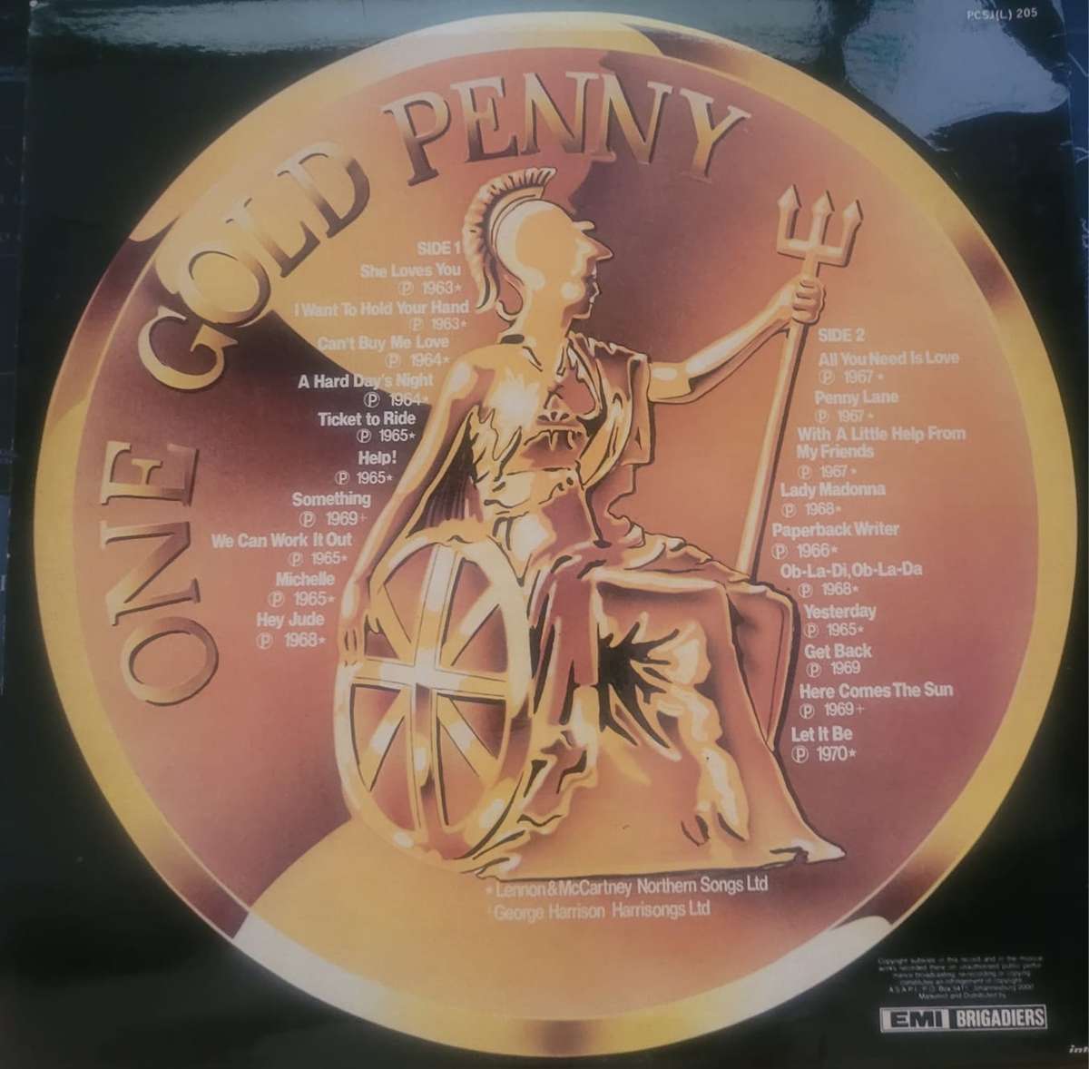 The Beatles - One Gold Penny - 20 Greatest Hits - Vinyl