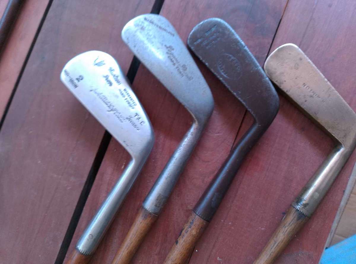 Golf clubs vintage