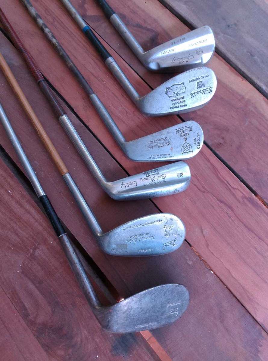 Golf clubs vintage