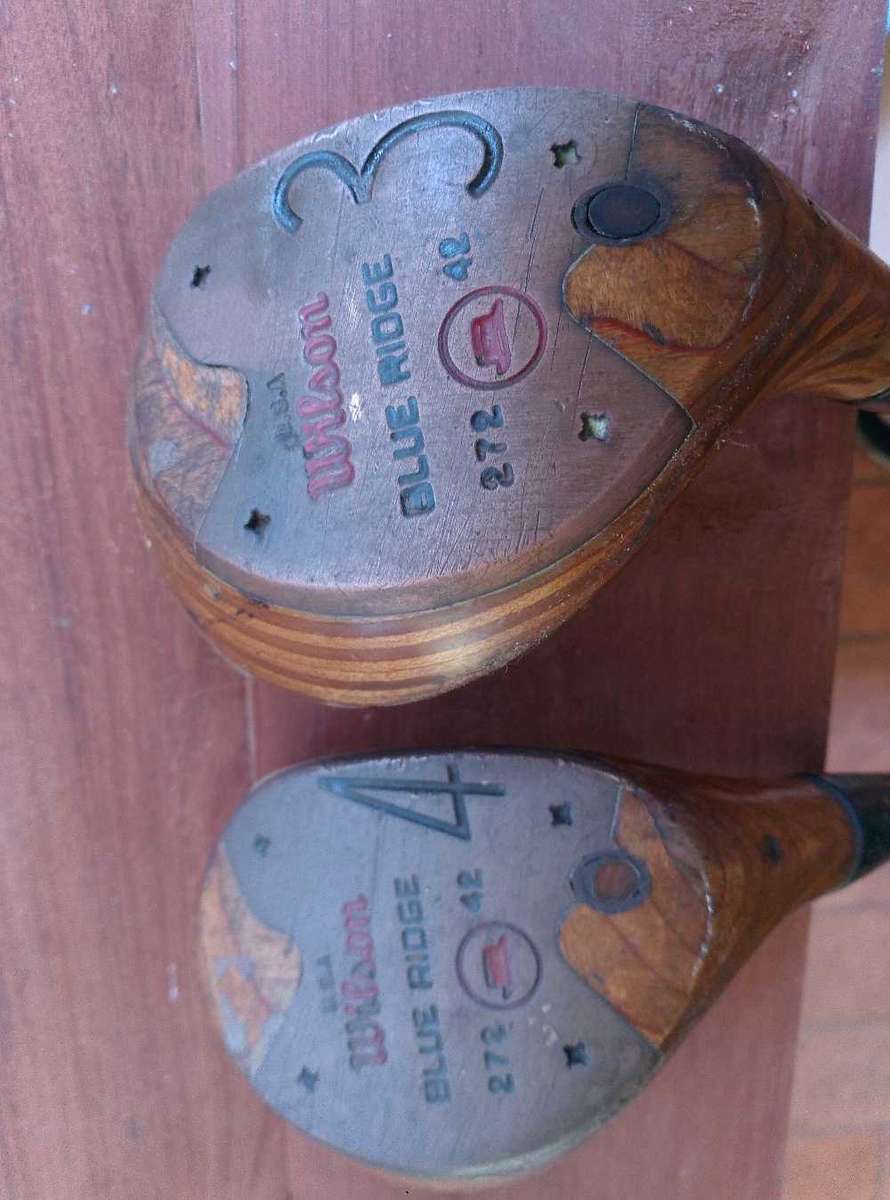Golf clubs vintage