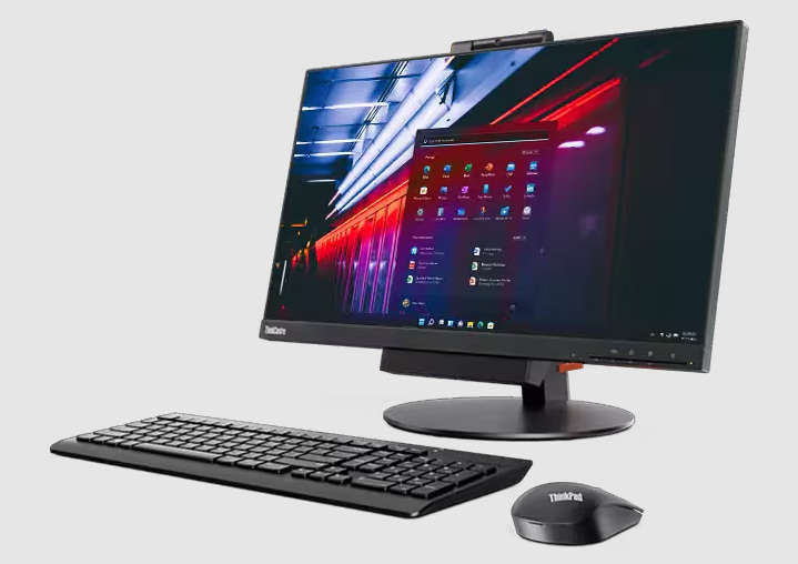 LENOVO 24 INCH TIO24Gen3 M710q Intel Core i3 8GB 128GB SSD