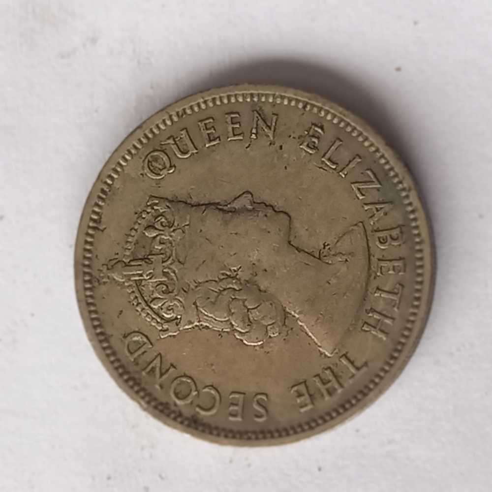 1964 HONG KONG 50 CENTS