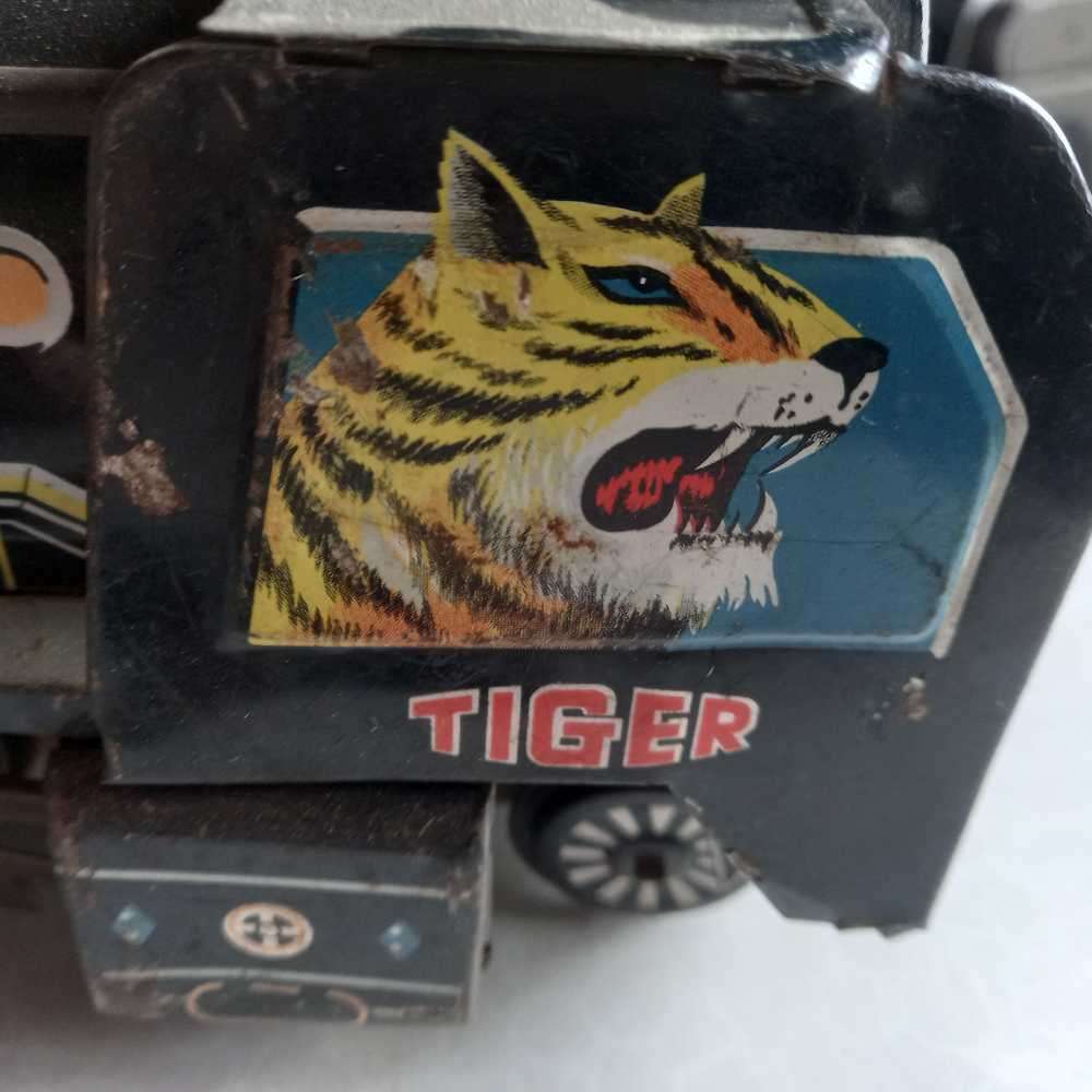 BIG Vintage tinplate train for display