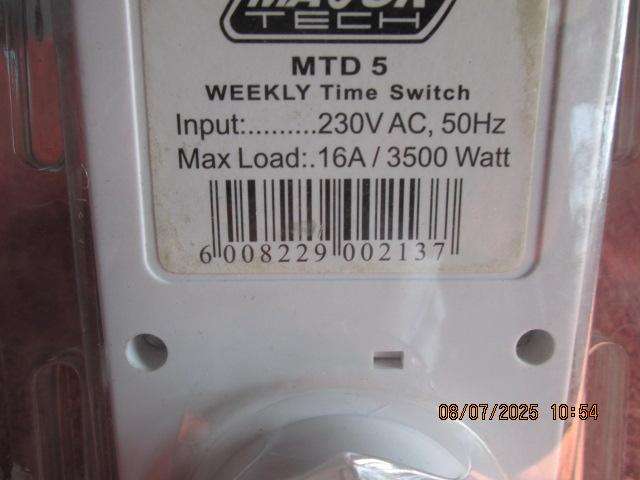 TIMER SWITCH 3500W