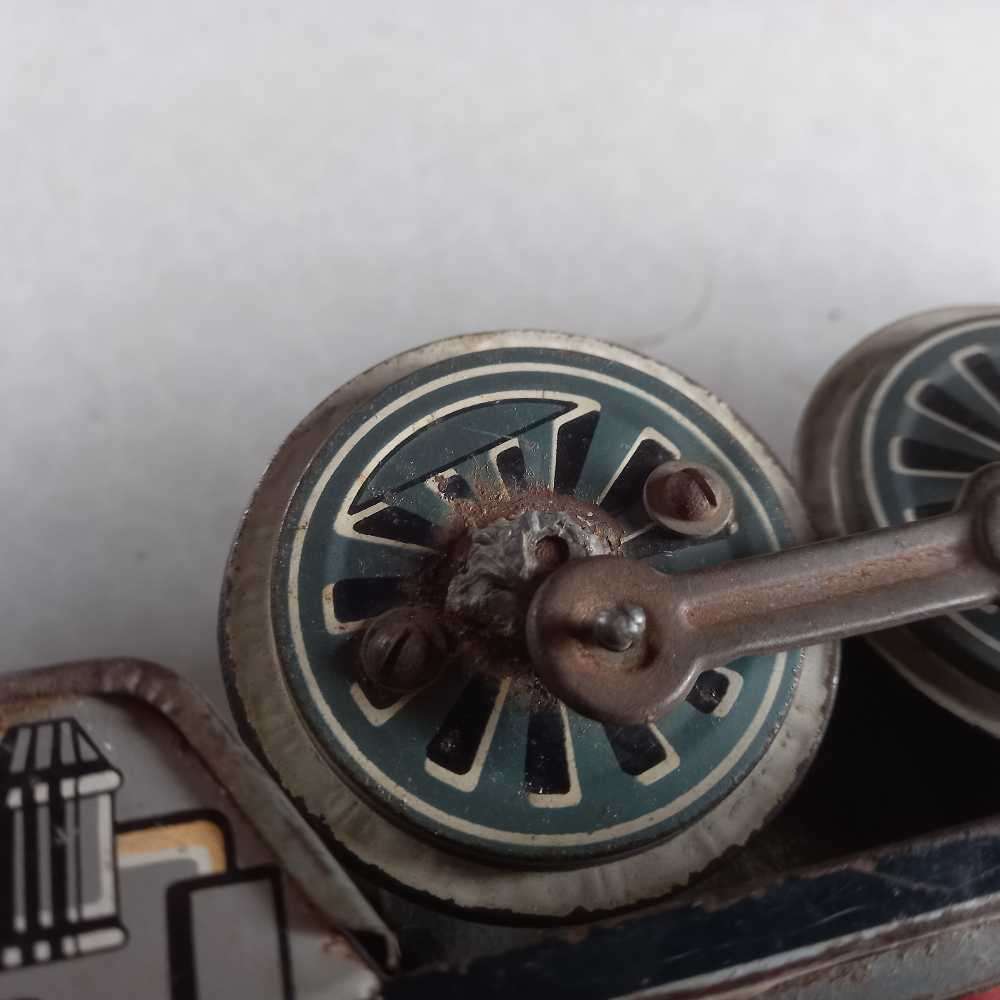 BIG Vintage tinplate train for display